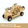Magic Factory 2005 MZRZ D4 Ultralight Tactical All-Terrain Vehicle 2 шт. в коробке 1/35