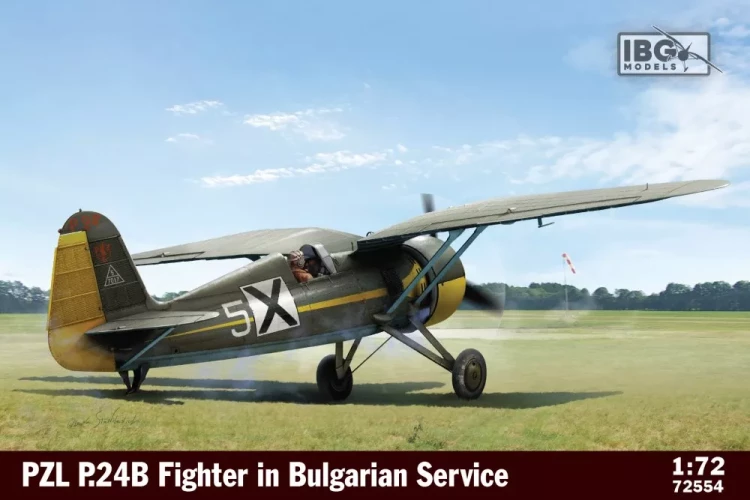 IBG Models 72554 PZL P.24B in Bulgarian service 1/72