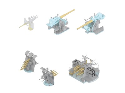 Mk1 Design MS-20013 H.M.S. RODNEY Armament Set 1/200