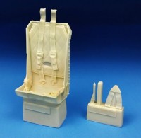 Barracuda Studios BCR24204 Hawker Typhoon Mk.Ib seat with belt (designed to be used with Airfix kits) 1/24