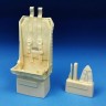 Barracuda Studios BCR24204 Hawker Typhoon Mk.Ib seat with belt (designed to be used with Airfix kits) 1/24