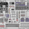 Eduard 33147 1/32 Фототравление для F-86D interior S.A. (интерьер)