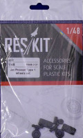 Reskit RS48-0131 Jet Provost Type 1 wheels set (FLY,AEROCLUB) 1/48