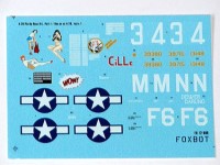 Foxbot Decals FBOT72006 Pin-Up Nose Art Douglas A-20 Boston and Stencils, Part 1 1/72