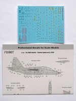 Foxbot Decals FBOT48034 Stencils for Sukhoi Su-25UB 1/48