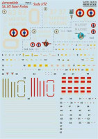 Print Scale 72-314 SA.321 Super Frelon - part 2 (wet decals) 1/72