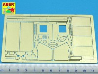 Aber 35A080 Jagdpanzer IV L/70 V fenders (designed to be used with Cyber-Hobby, Dragon and Gunze Sangyo kits) 1/35