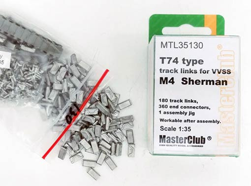 Master Club MTL-35130 Tracks for M4 T74 1/35