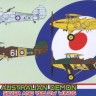 Kora Model 72184 Hawker Australian Demon (Silver&Yellow Wings) 1/72