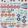 Print Scale 72-354 Bell P-63 Kingcobra (wet decals) 1/72