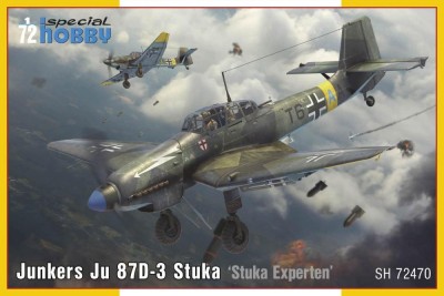 Special Hobby SH72470 Ju 87D-3 Stuka 'Stuka Experten' (3x camo) 1/72