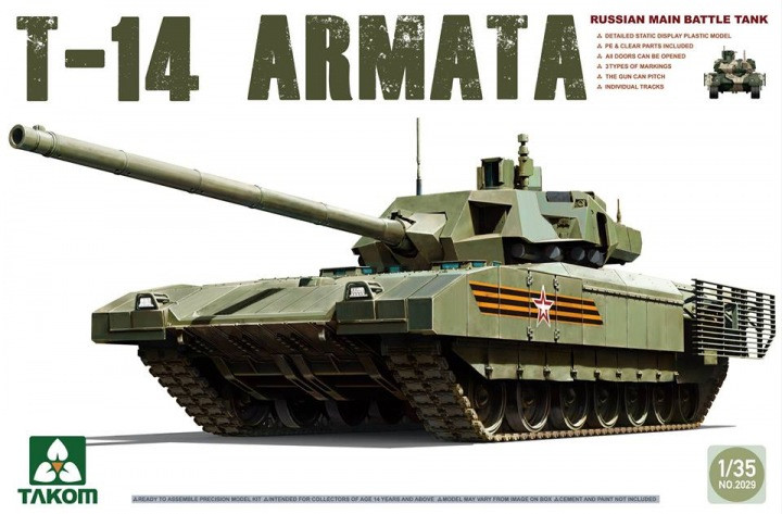 Takom 2029 T-14 Armata Russian main battle tank 1/35