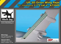 BlackDog BDOA72009 UP-3D Orion Wing flaps (HAS) 1/72