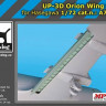 BlackDog BDOA72009 UP-3D Orion Wing flaps (HAS) 1/72