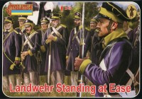 Strelets STR16972 Landwehr Standing at Ease (Napoleonic) 1/72