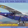 Lf Model P7278 DH 80A Puss Moth Axis communicat. (5x camo) 1/72