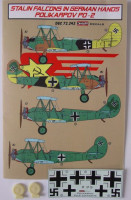 Kora Model DEC72243 Polikarpov Po-2 (Luftwaffe service) декали декали 1/72