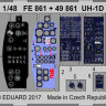 Eduard FE861 UH-1D 1/48