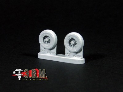 ЭВМ RS48046 F/A-18E/F; E/A-18G колеса шасси 1/48
