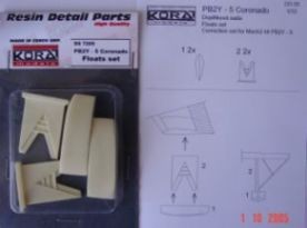 Kora Model DS7205 PB2Y-5 Coronado - Floats Set 1/72