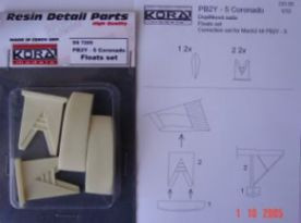 Kora Model DS7205 PB2Y-5 Coronado - Floats Set 1/72