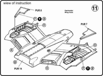 CMK 4064 F4U - 4 - conversion set for TAM 1/48
