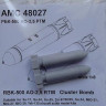 Advanced Modeling AMC 48027 RBK-500 AO-2,5 RTM Cluster Bomb (2 pcs.) I. 1/48