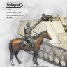 Stalingrad 3181 Посыльный на лошади и герм. танкист 1:35