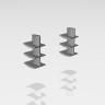 Armory ARMA4807 Mikoyan MiG-25RB/MiG-25RBT Foxbat intake air flow splitters 1/48