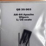 Quickboost 35003 AH-64 Apache wipers (MENG/TAKOM) 1/35
