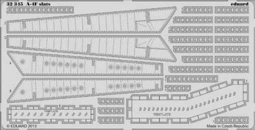 Eduard 32345 A-4F slats