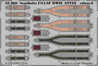 Eduard 32868 Seatbelts USAAF WWII STEEL 1/32