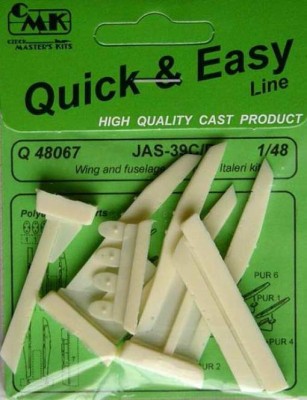CMK Q48067 JAS-39C/ D Wing and fuselage pylons IT 1/48