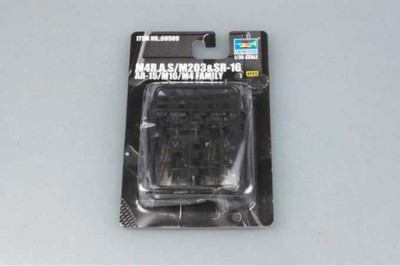 Trumpeter 00509 Американский автомат AR15/M16/M4 M4R.A.S/M203&amp;SR16 1/35