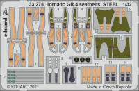 Eduard 33275 1/32 Tornado GR.4 seatbelts STEEL (ITAL)