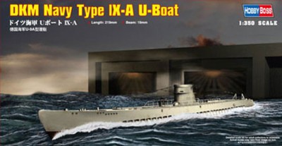 Hobby Boss 83506 Корабль German Navy Type IX-A U-Boat 1/350