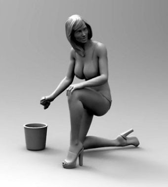 Girls G-35039 &quot;Помоем машинку? - 2 &quot; 1:35