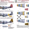 HAD DW72003 Decal P-51 B-C Mustang 15th AF (dry-water) 1/72