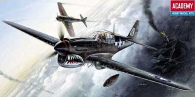 Academy 12465 Самолёт P-40M/N Warhawk 1/72