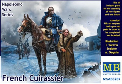 Master Box 3207 French Cuirassier in Russia, 1812 1/32