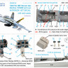 Quinta studio QD48216 Со смоляными деталями F/A-18D Late (Kinetic) 1/48