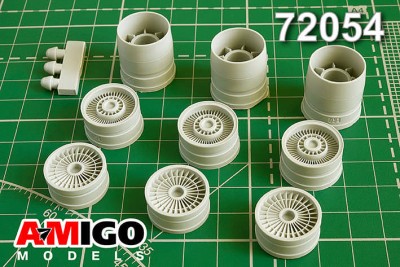 Amigo Models AМG 72054 Двигатели Д-36 Як-42 1/72
