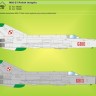 Model Maker Decals D144008 Mikoyan MiG-21 Polish insignia 1/144