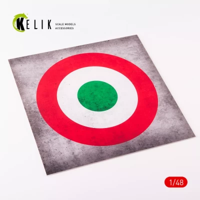 Reskit S48026 Italy Roundel (240 x 240 mm) 1/48