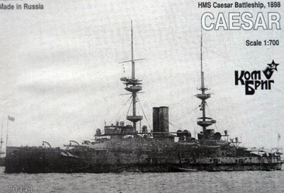 Combrig 70443 HMS Caesar Battleship, 1898 1/700