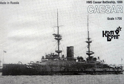 Combrig 70443 HMS Caesar Battleship, 1898 1/700