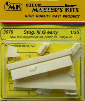 CMK 3079 StuG.III early version New rear superstucture armor for TAM 1/35