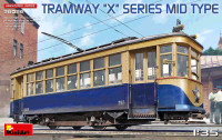 Miniart 38026 Трамвай X-Series (mid type, 8x options) 1:35