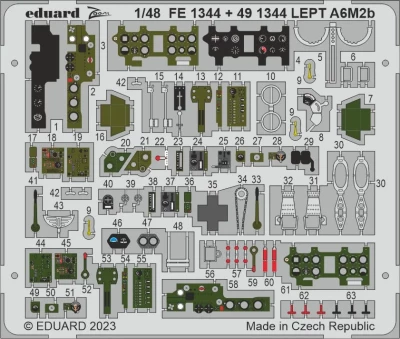 Eduard FE1344 A6M2b (ACAD) 1/48