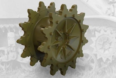 Fury Models 35007 US light tank M5/M5A1/M8 HMC Drive Sprockets (13-teeth) 1/35